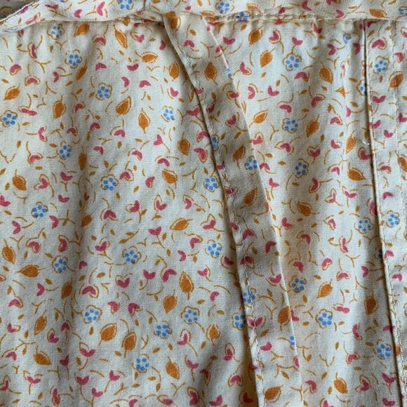 Vintage American Eagle Outfitters Ditzy printed Yellow Flower Print Skirt size 4 - Picture 4 of 9